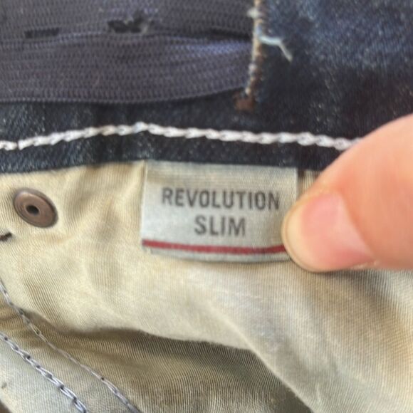 Tommy Hilfiger | Boys Revolution Slim Adjustable Waist Denim Jeans 14 - Picture 8 of 11